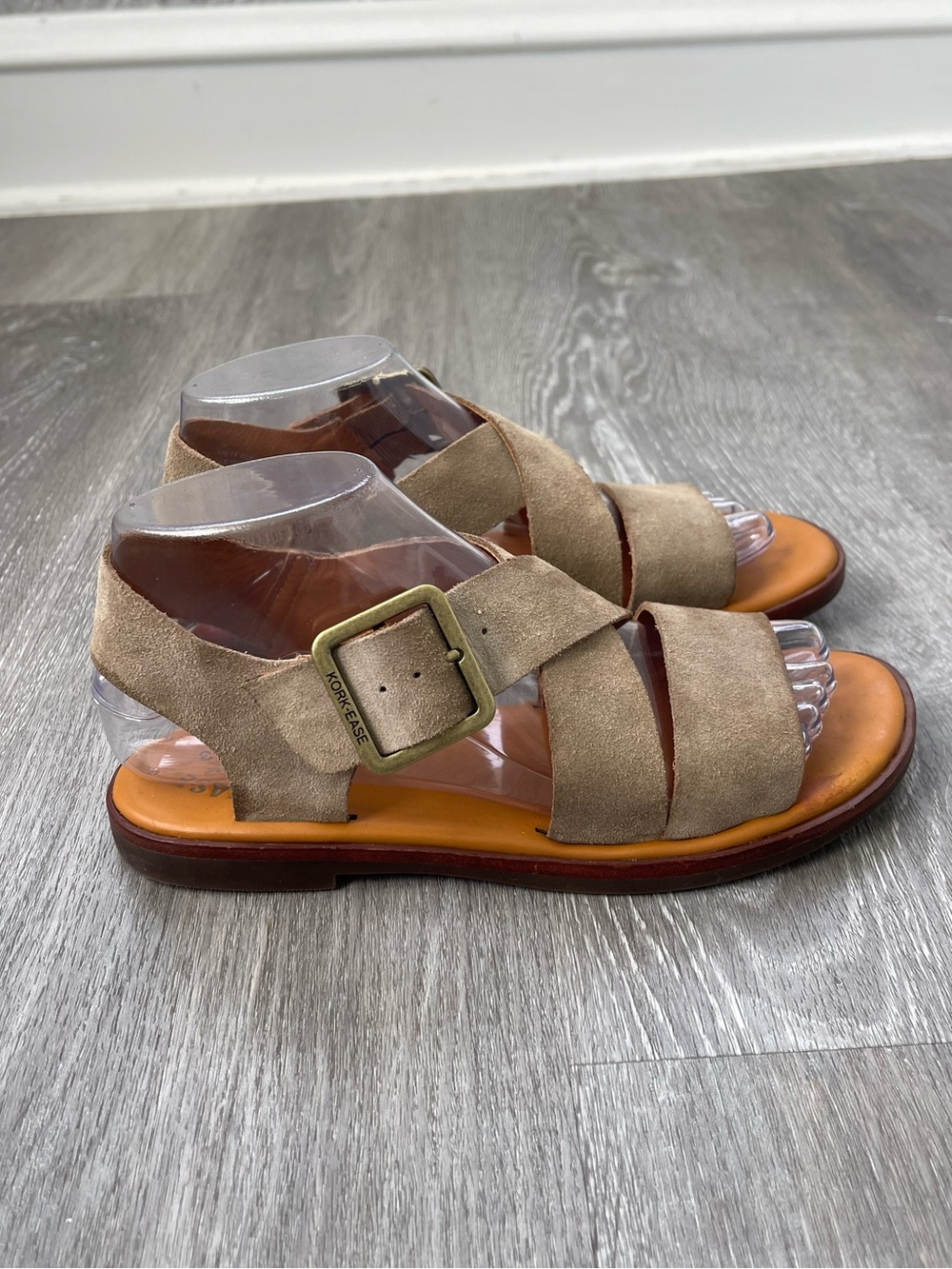 Kork-Ease Dara Suede Sandals Size 7
